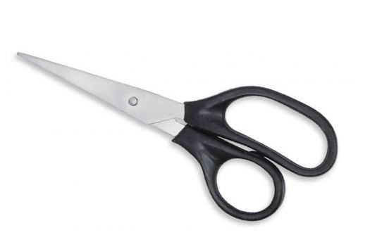 PLASTIC HANDLE SCISSORS ART # AAC-2513